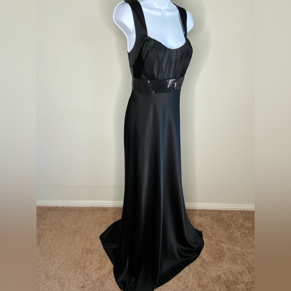 Black Calvin Klein Black Evening Gown Size 4 - Picture 4 of 8